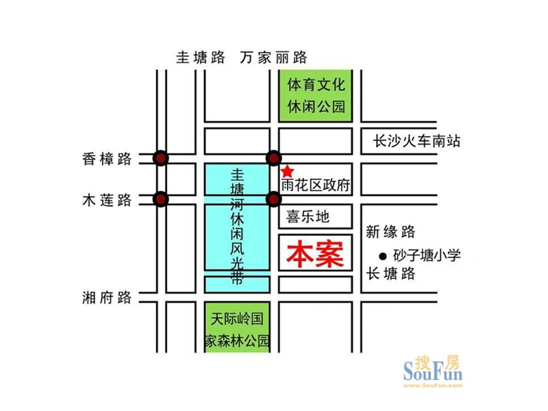 新里程潇湘名城交通状况