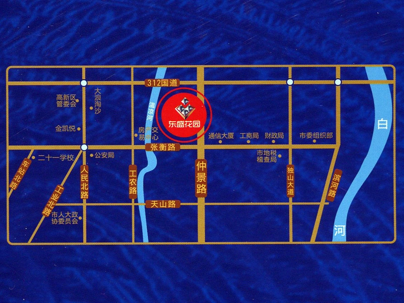 东盛花园交通状况