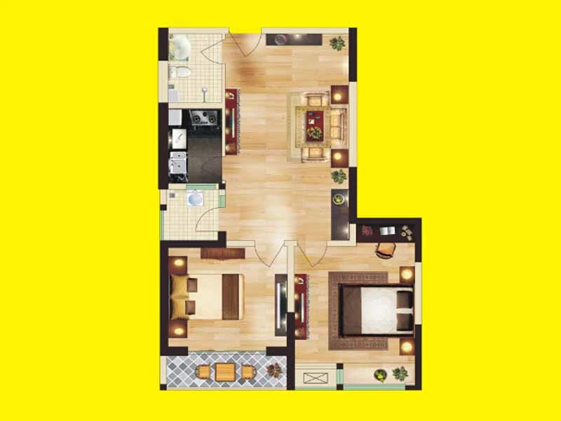 东方今典三期水晶7号GA-10户型
