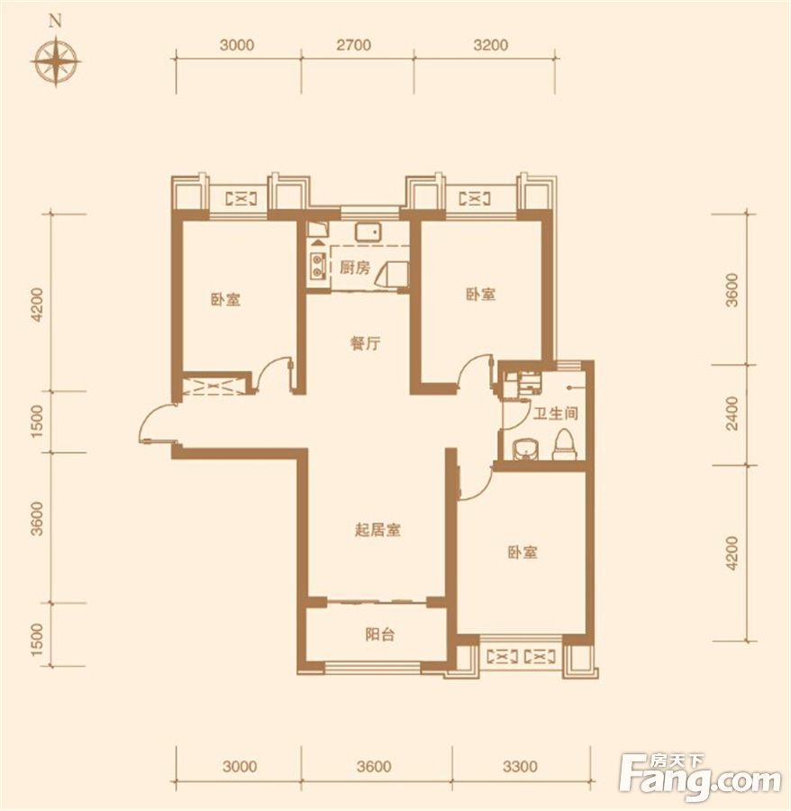 秦皇岛森林逸城户型图片