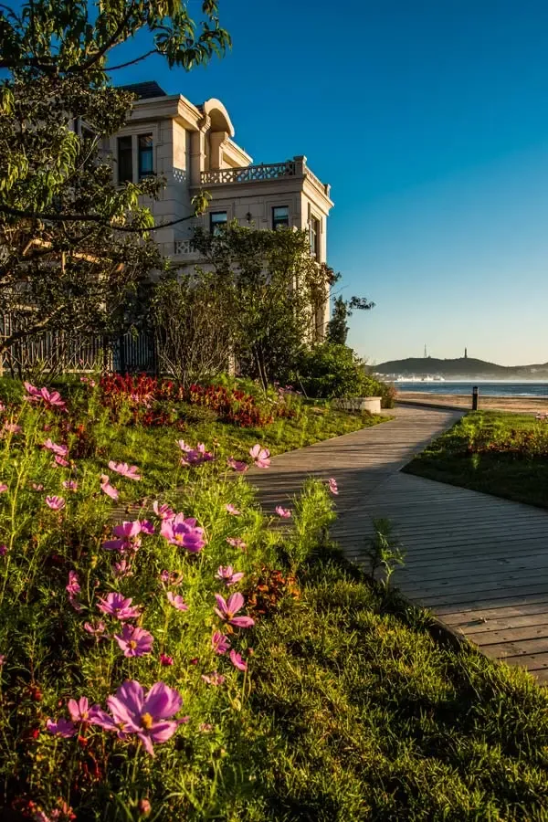 实景图:海景别墅实景图(2014.11)