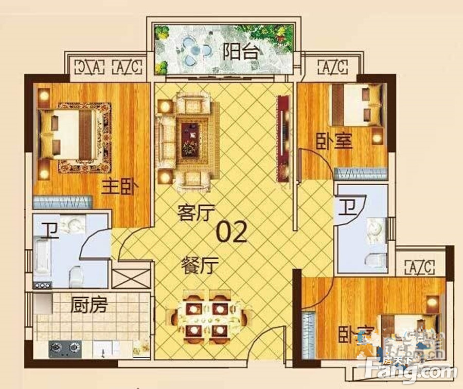 开平轩汇豪庭怎么样 户型和所处地址的