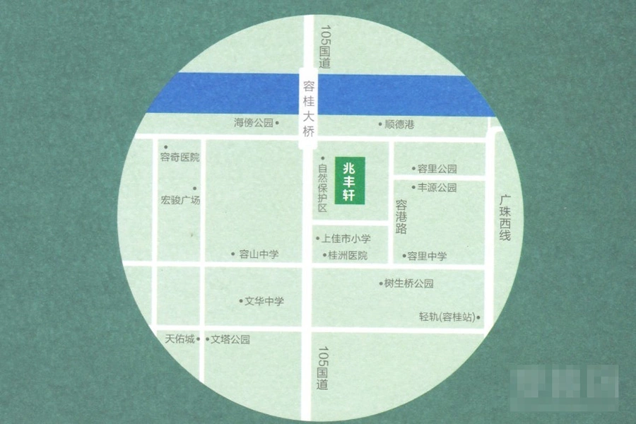 兆丰轩交通状况