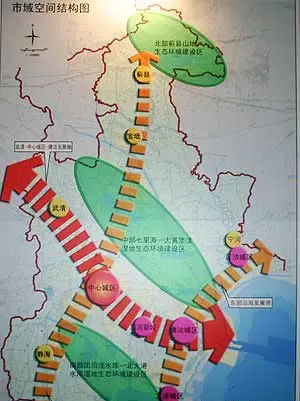 空间布局结构:"一轴两带三区"_房产资讯-天津房天下