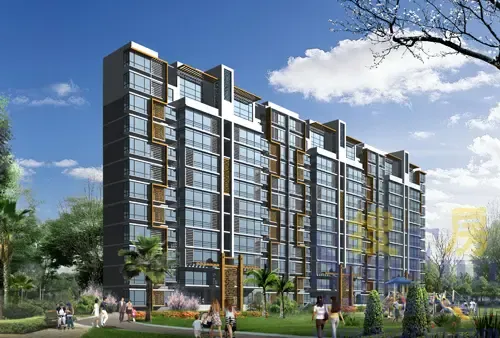 高新·枫林华府6号楼纯板式小高层荣耀封顶