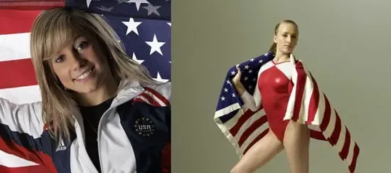 美国体操小美女肖恩vs柳金你更喜欢谁组图