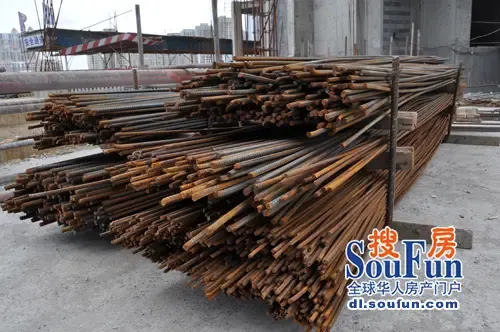 工地物料摆放整齐有序