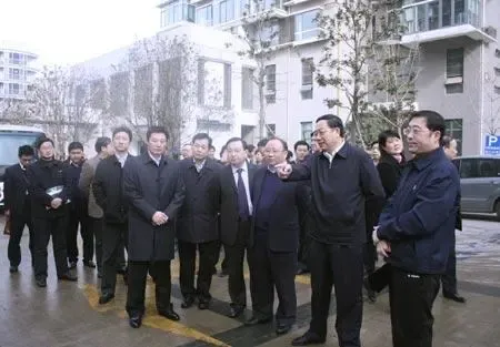 河南省省委常委,郑州市市委书记王文超,郑州市房管局局长王万鹏,管城