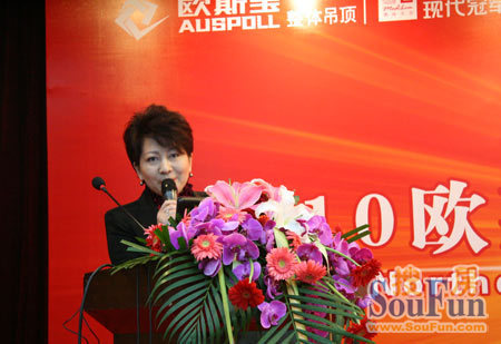 董事总经理马彩宣讲解2010年发展规划