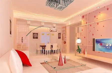粉色家居之客厅图2