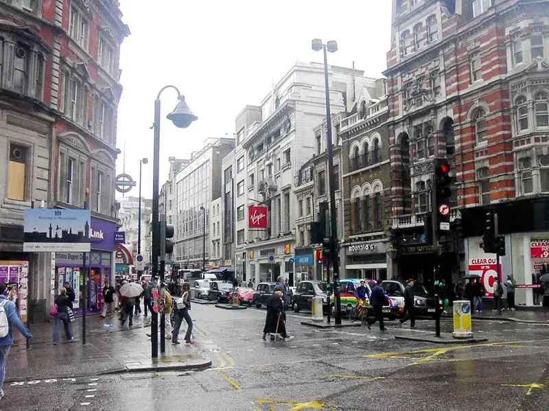 伦敦住宅区街景