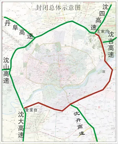 沈阳绕城高速改扩建 绕城高速这么绕(图)