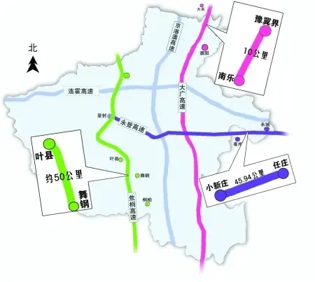 段,虽然只有短短的10多公里,但是作为大广高速公路我省境内的最后一段