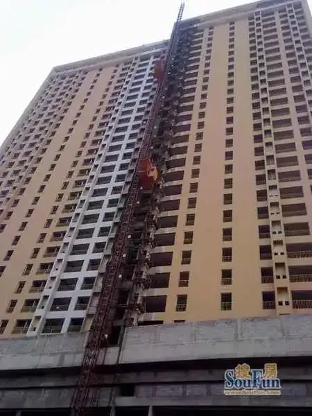 稽山新天地已全部封顶 预计明年初交工