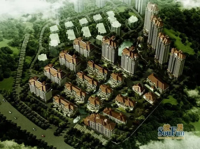 御景观城效果图