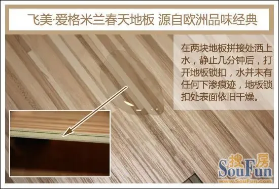 测评:飞美-爱格米兰春天地板 源自欧洲的时尚经典