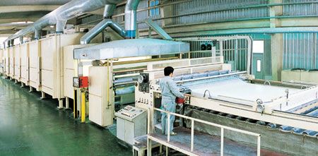 吉林森工北京分公司年产5500万平方米德国VITS浸渍纸生产线