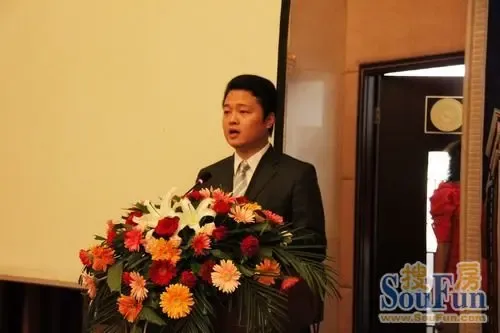 石家庄金正房地产公司董事总经理杨超致辞