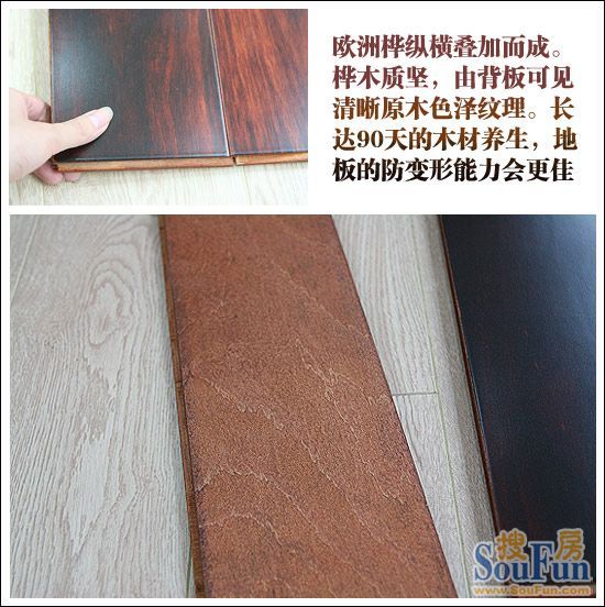 久盛T-18-7实木复合地板材质