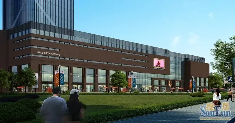 东吴国际广场商业裙楼效果图