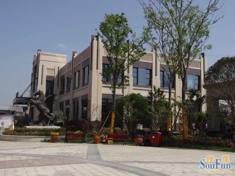 5月初探肥西60万平城市综合体——金宇天地城工程进度