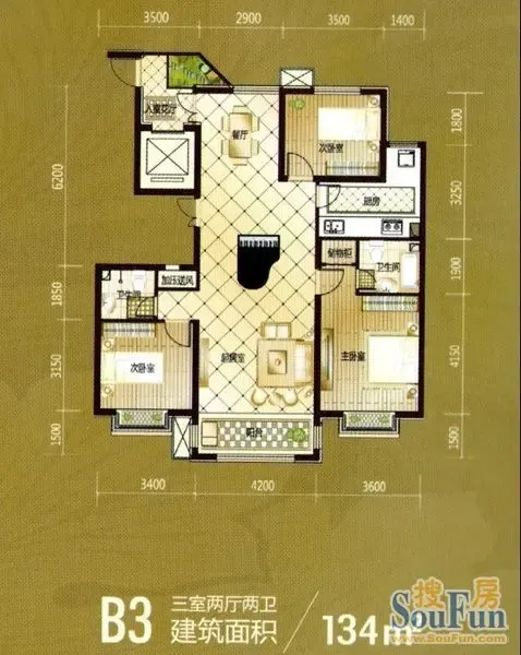 资讯中心  项目 正文 [摘要]                御河新城户型品鉴:z户型
