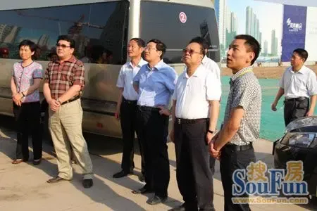 市领导迁安调研 参观考察迁安天洋城4代项目