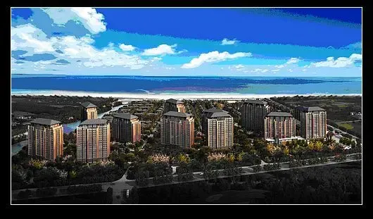 伦敦奥运火炬 空降万科海云台