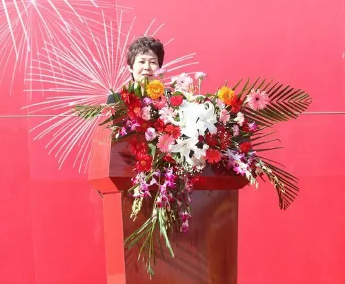 福山区副区长李心敏女士讲话