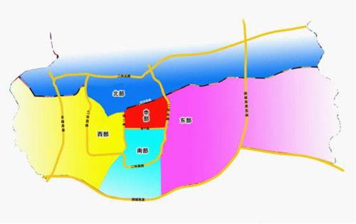济南房地产区域划分图