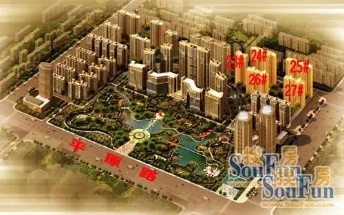 今日房天下0510新乡东区核心区楼盘伟业中央公园