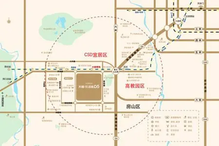 天恒乐活城区位图