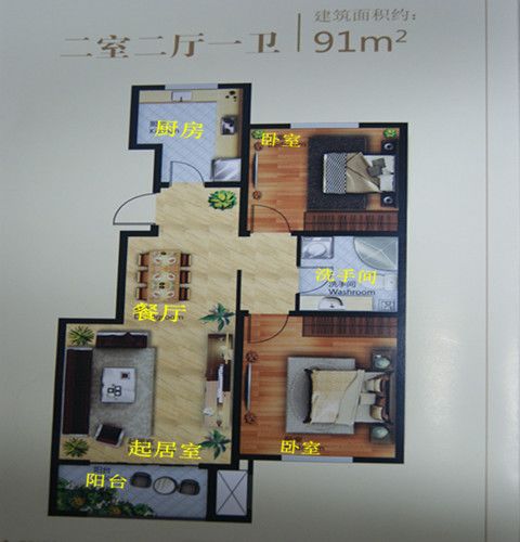 20开城相见 91/95/136平户型成"宠儿"