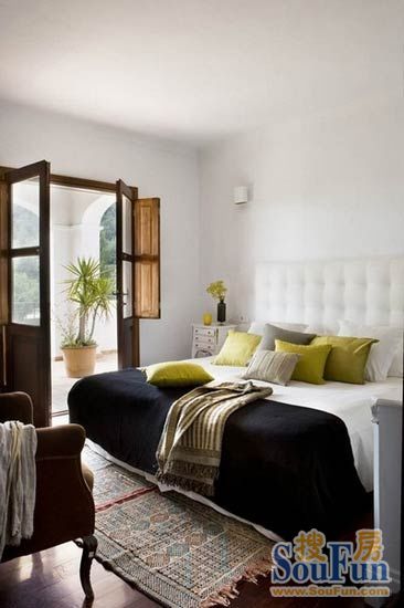 色彩巧搭配营造温暖家居空间 卧室设计方案