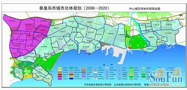 秦皇岛2030规划图图片