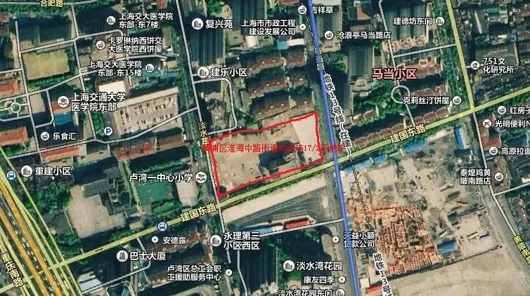 淮海中路商办地块11.04亿成交 上海年内单价新地王诞生