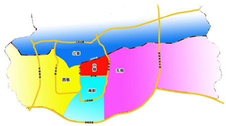 济南房地产区域划分图