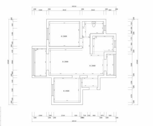 91平米两室两厅小户型设计 日式简约清新小家设计