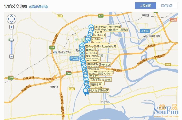 临汾17路公交车路线图图片