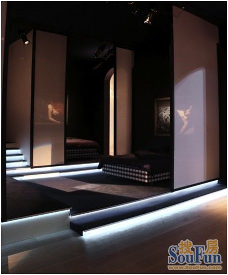 蓝白格营造完美睡眠世界 海丝腾惊艳亮相米兰国际家具展