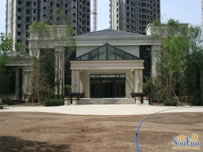 金泰壹品人家绿化基本建设完毕园区可对外开放