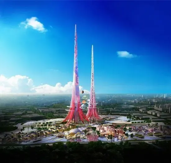 武汉双子塔 世界最高双子塔