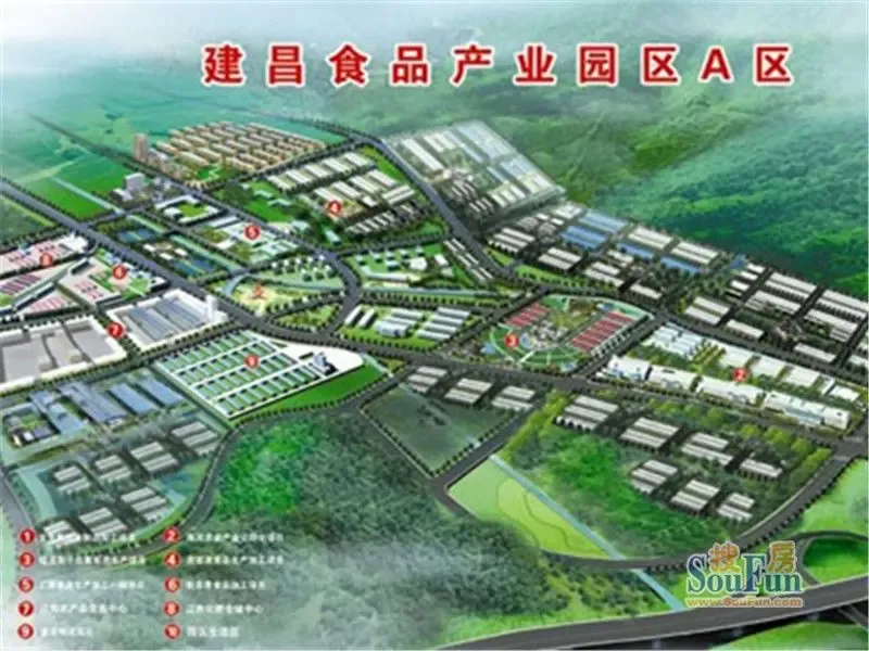 项目坐落在建昌县食品产业园区内,位于建昌县政府以东两公里处,总投资