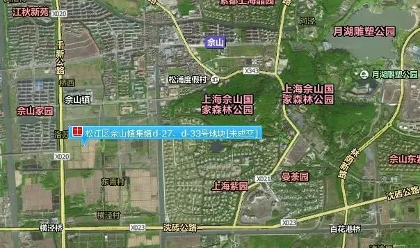 松江区佘山镇出让13.4万方居住用地 起始楼面价近万元每平米