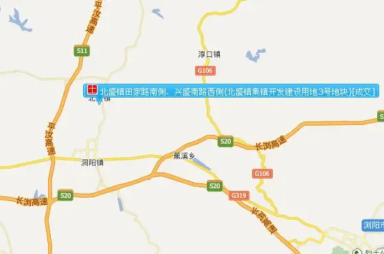 湖南浏阳网挂成交5宗地 收入7664万元