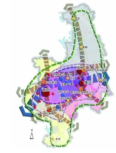 江苏首个"同城化" 宁镇扬建成国际性大都市区