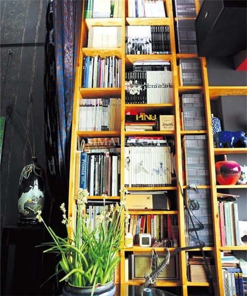精美书房阅读小空间推荐 打造时尚文艺书架设计图