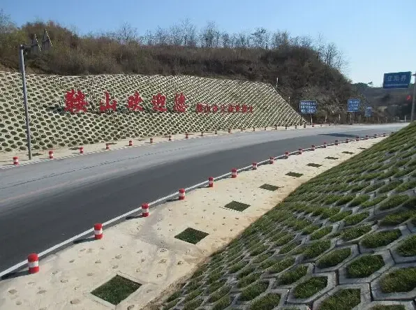 改造完成的"连鞍线"出口路.