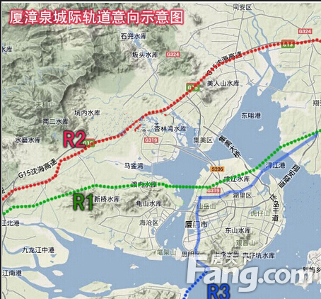 福厦高铁有望延伸到漳州 厦漳泉城际轨道R3线力争12月开建