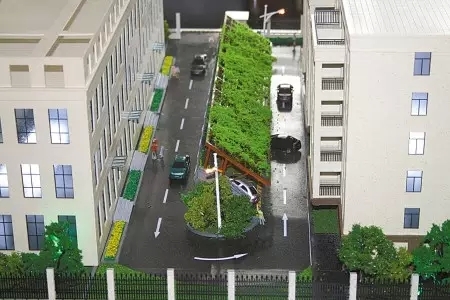 绿地停车位新技术